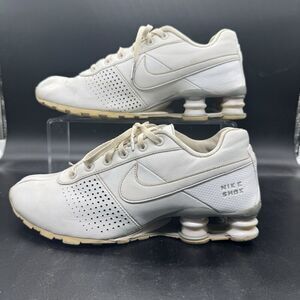 Nike Shox Deliver White Size 6.5Y Womens SZ 8 Running Shoes Sneakers 318130-111
